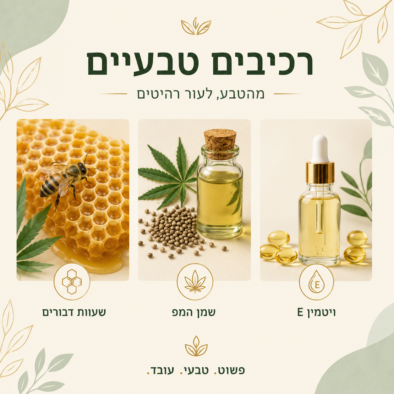 משחת תיקון וחידוש לעור ורהיטים